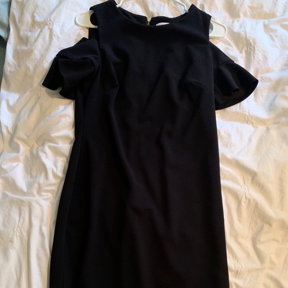 Black Cold Shoulder Dress - Picture 1 of 1